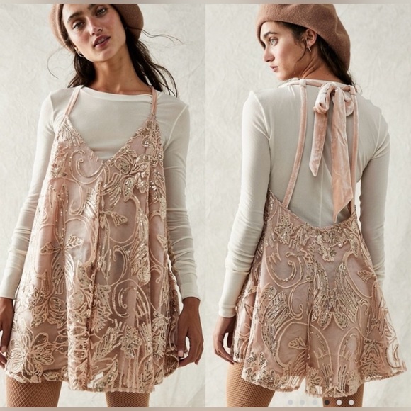 BRAND NEW  Free People “Swingin’” Romper - Picture 2 of 14